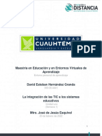 La integración de las TIC a los sistemas educativos_David Hernández