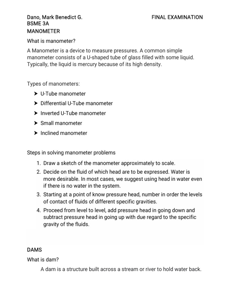 Analysis of common fluid flow measurement devices and techniques pdf