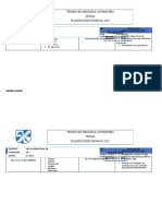 Planificación Segundo Basico