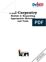 TLE 7 - 8 - Carpentry - Module 2