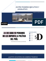 Relación Ejecutivo-Legislativo: normativa y situación actual