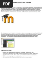 Moodle 2 0 a ma Gratuita Para o Ensino
