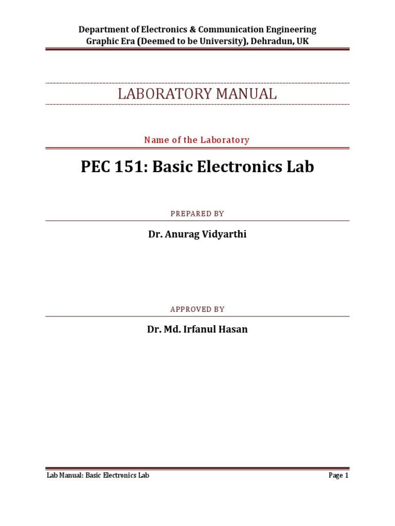 Measuring Voltage and Current Lab Guide | PDF | Resistor | Series And ...