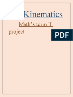 Math's Term II Project: Kinematics
