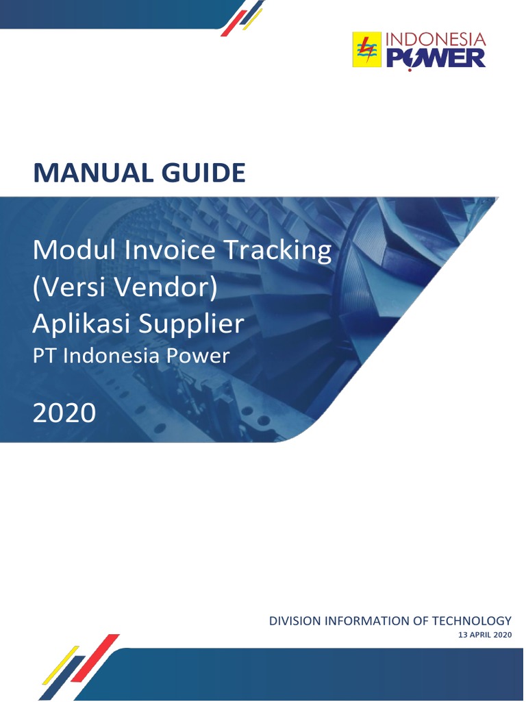 Panduan Aplikasi I-Track Vendor | PDF