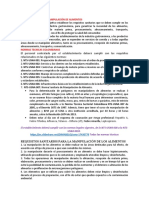 Norma Sanitaria de Manipulación de Alimentos