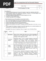 Natural Language Processing Notes by Prof. Suresh R. Mestry: L I L L L I