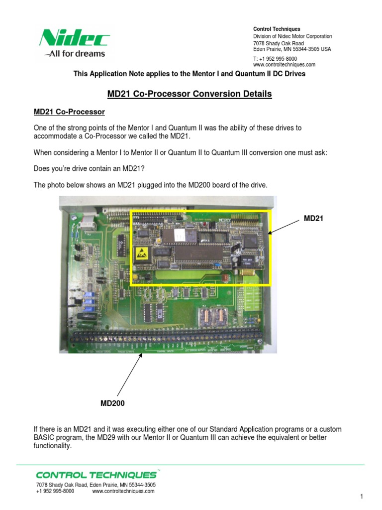MD21 Co-Processor Conversion Guide | PDF | Microprocessor | Computer ...
