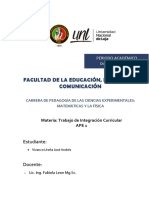 Vivanco Jose APE-1 ReflexiónInicial TemaAsignado
