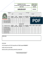 FT-SST-011 - Inspección de Epp