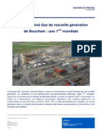 DP Edf Cycle Combine Gaz de Nouvelle Generation de Bouchain Une 1ere Mondiale