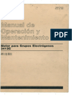 Manual Operario 3412C (810 KVAS)