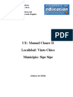 U.E. Manuel Claure Antezana II - Cbba