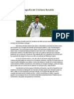 La Biografia Del Cristiano Ronaldo