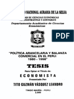 Universidad Nacional Agraria de La Selva: Tito Guzman Lean Oro