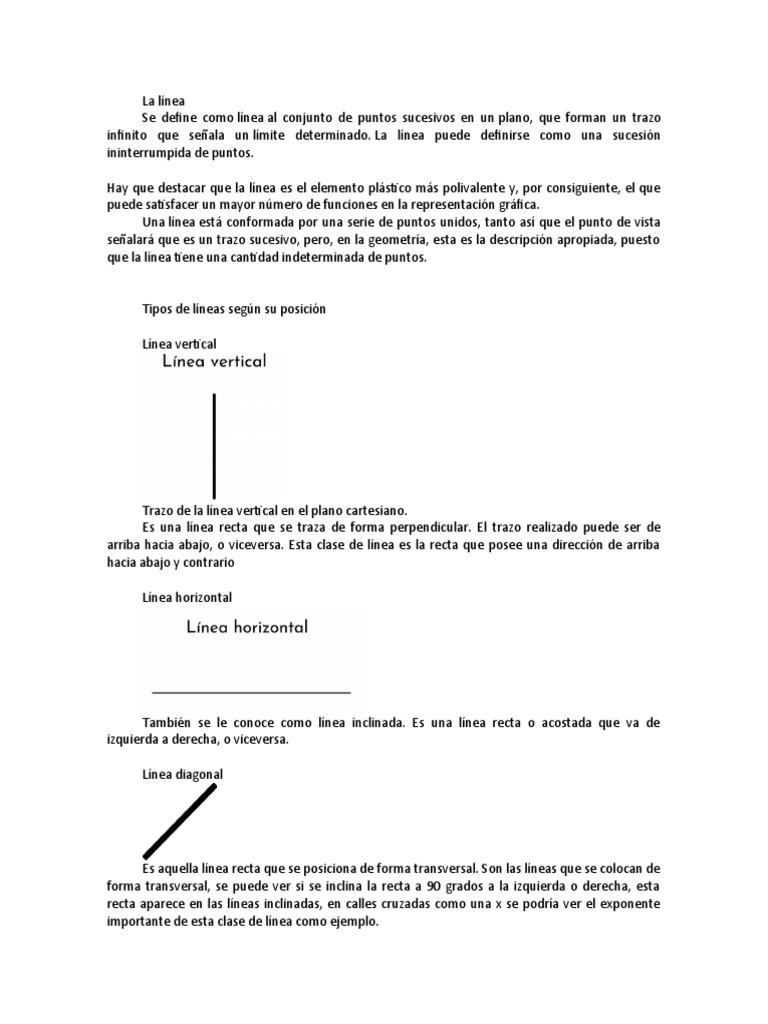 La Linea... | PDF | Lápiz | Curva