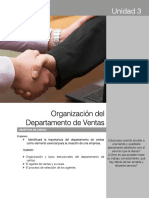 Organizacion Del Departamento de Ventas