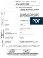 Acta de Observaciones de Obra