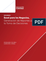 Diplomado en Excel para Los Negocios