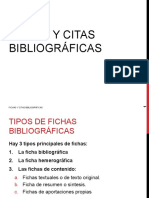 Fichas y Citas Bibliograficas