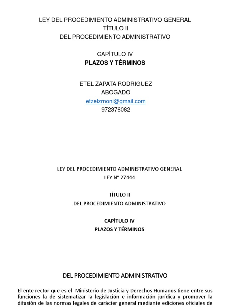clase-4-plazos-y-t-rminos-ley-27444-21-12-2021-pdf-ley