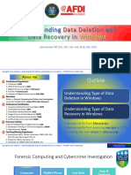 Understanding Data Deletion and Data Recovery in Windows