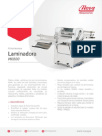 Fichas Técnicas Laminadoras MK600