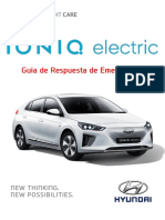 Ioniq Electrico AE EV Guia de Respuesta de Emergencia