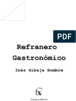 Refranero Gastronomico