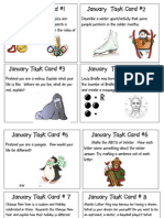 January Task Cards