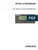 Driver's Handbook: Webasto Thermo Control 230/300/350