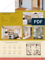 2 Bedroom Apartments: Summary Sheet