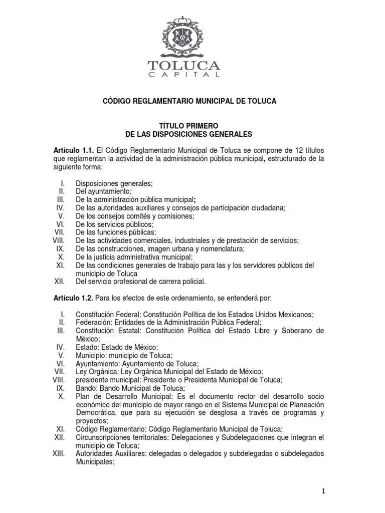 Codigo Reglamentario Refo15 02 2021 PDF Gobierno local Alcalde