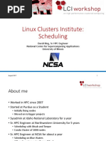 Linux Clusters Institute: Scheduling