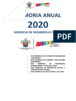 Memoria Anual Gds 2020