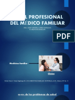 Perfil Profesional Del Médico Familiar