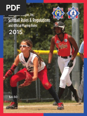 RulesSoftball
