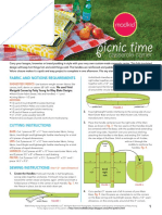 Picnic Time: Casserole Carrier