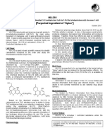 HU-210 (Purported Ingredient of "Spice") : Drug & Chemical Evaluation Section
