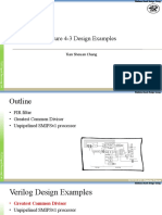 Lecture 4-3 Design Examples: Tian Sheuan Chang
