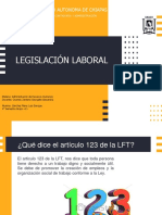 Diapositivas legislacion laboral