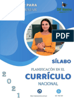 Silabo - Planificaciòn Inversa