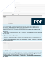 Prueba de Entrada Evaluacion Diagnostica