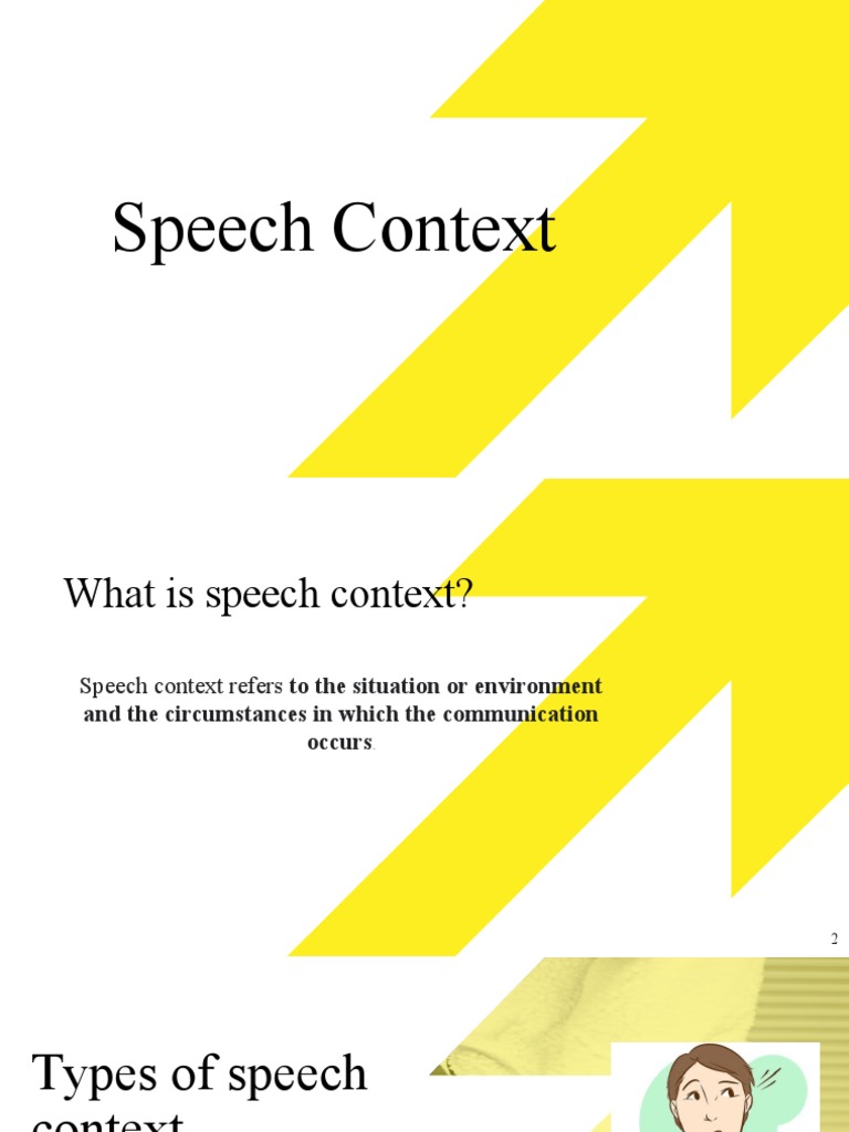 types of speech context dll