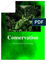 Conservation: Why 10% Goals May Permit Collapse