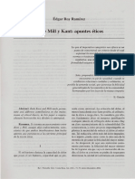 Semana 3 - Lectura - Entre Mill y Kant Apuntes Eticos