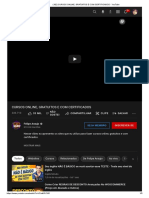 CURSOS ONLINE, GRATUITOS E COM CERTIFICADOS - YouTube