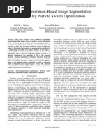 A New Optimization-Based Image Segmentation Method by Particle Swarm Optimization