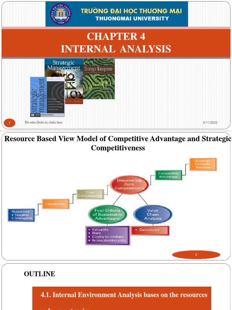 Internal Analysis for Strategic Management | PDF | Competitive ...
