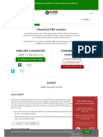 Powerful PDF Creator: Free PDF Converter Commercial PDF Converter
